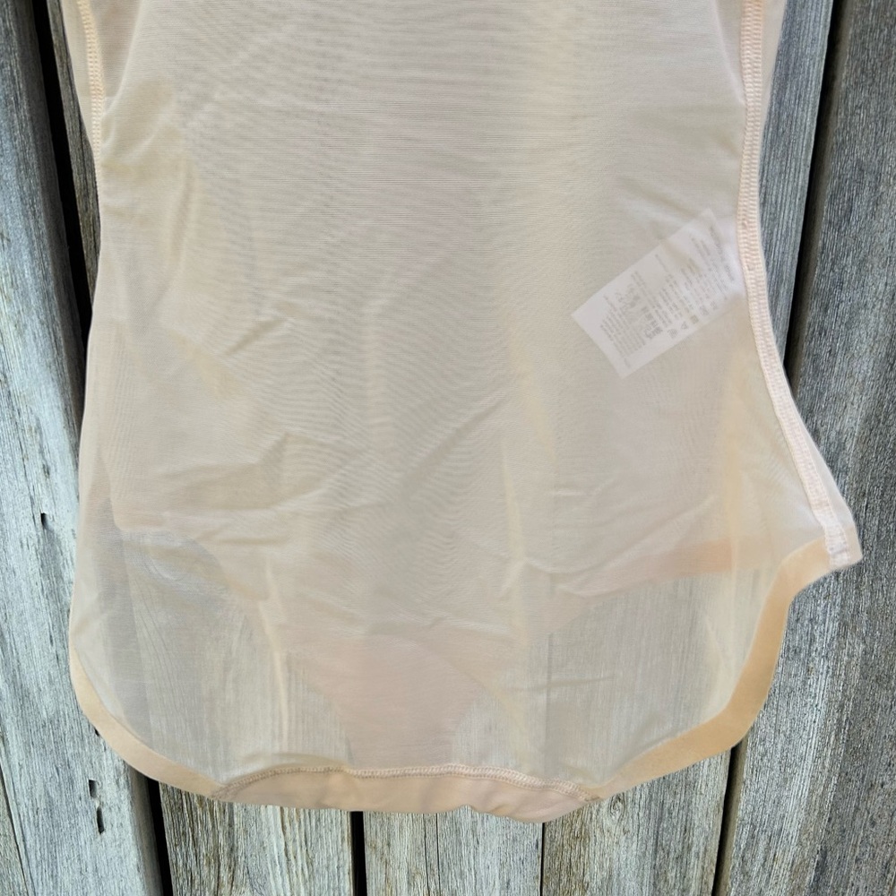 NWT Wolford Tulle Forming Body Suit Clay 4 - Picture 13 of 16
